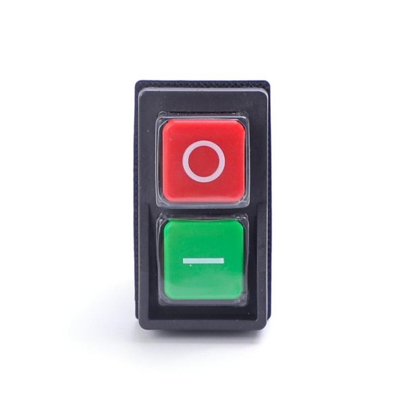 4/5Pin Starter Safety Switches Electromagnetic Push Button Switches for Machine Tool Equipment Waterproof Switches