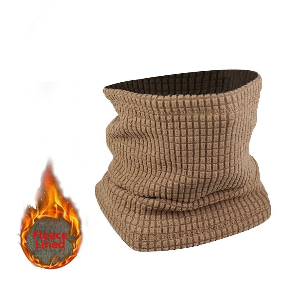 Polyester Winter Neck Warmer Thickened Fleece Neck Warmer New Neck Gaiter Cycling