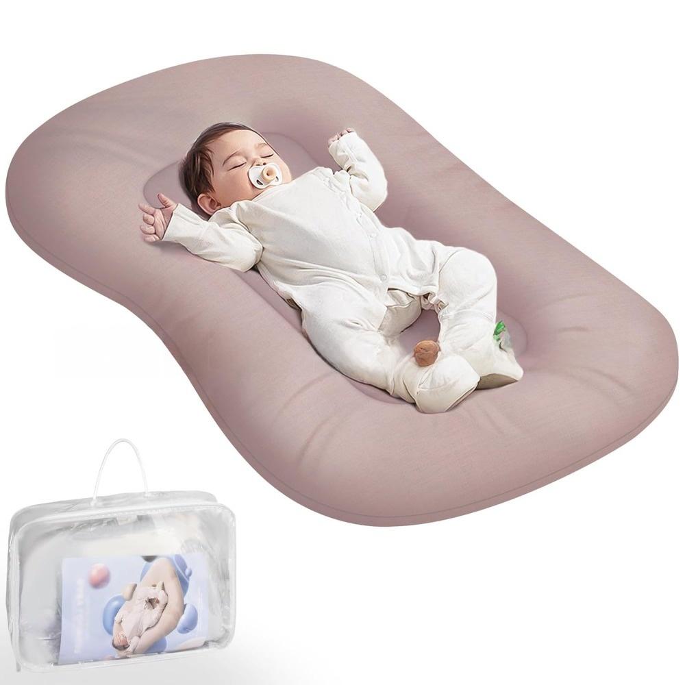 Culla portatile per neonati, pieghevole, lavabile in lavatrice, anti-pressione, nido per neonati per viaggi e co-sleeping, morbido lettino per neonati