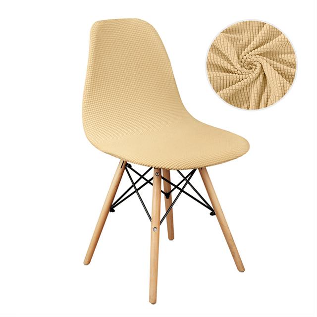 

Чехол для стула из бархата и поларфлиса, эластичный, скандинавский, защитный, для обеденного стула, для отеля, гостиной 1 Pc