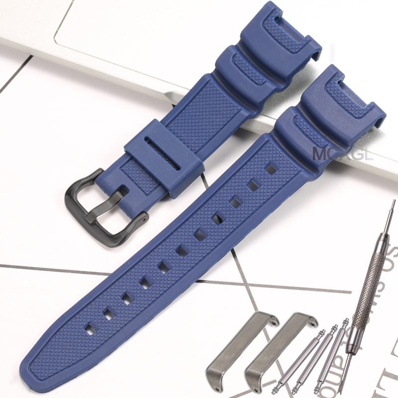 SGW100 Resin Strap For Casio SGW-100 Replacement Watch Strap10304195 Replacement Watchband SGW-100-1VH Wristband