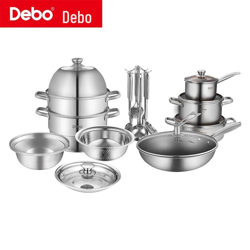 Debo Thompson Stainless Steel Cookware Set