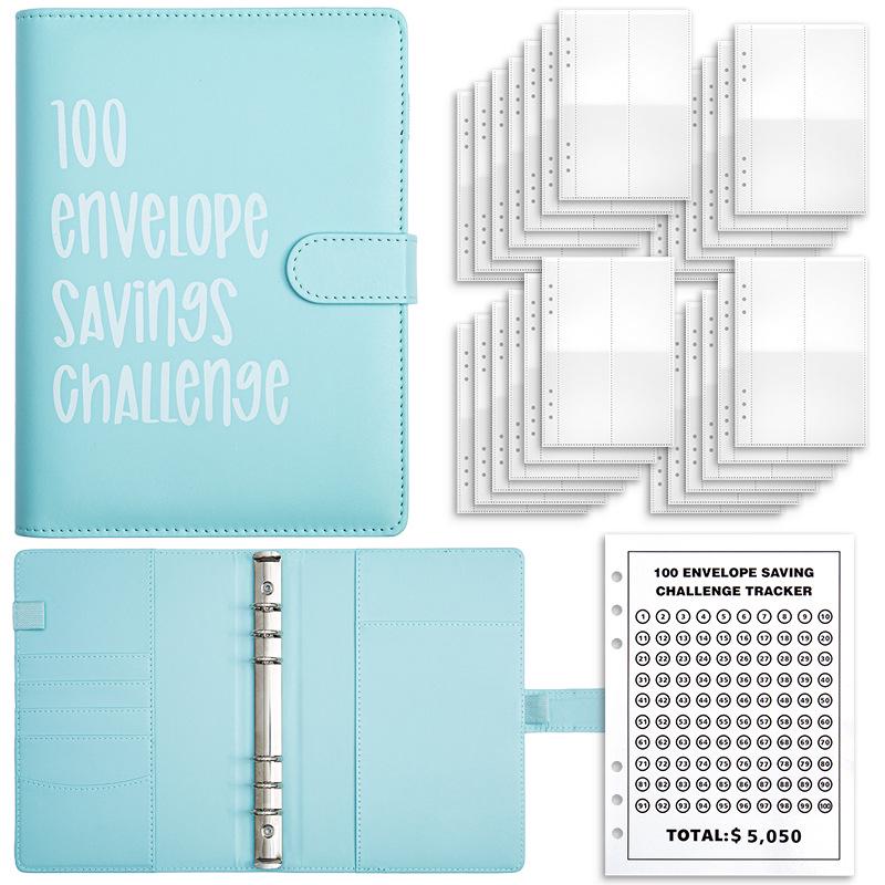 100-Day Envelope Savings Challenge: Cash Planner & Tracker