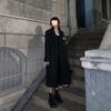 Women's Mid-Length Woolen Coat: Spring/Summer, Korean Style, Loose Fit, Versatile, Petite, Cotton-Enhanced