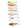 8pcs Fishing Lures Hard Bait 3D Eyes Floating Pencil Fishing Lure with Treble Hook