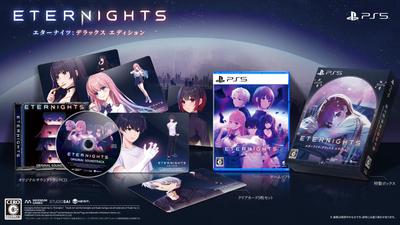 Deluxe Edition Deluxe Original Soundtrack Clear Card Set Included Eternights -Eternights Edition- -PS5 [Permanent Bonus] CD, 5-piece