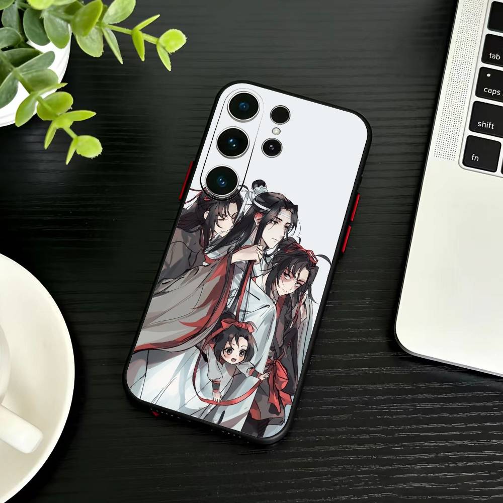 Grandmaster M-Demonic Cultivation Phone Case For Samsung S26,S25,S24,S23,S22,S21,S20,Ultra,Plus,FE Black Soft Cover