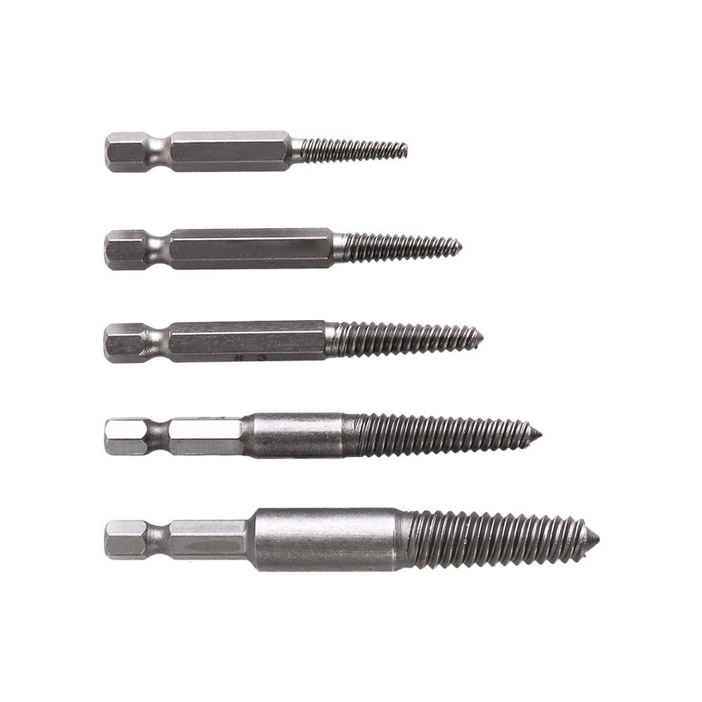 Water Pipe Extractor Drill Bits Guide Set Screw Extractor Screwdriver Extension Center Drill Bit
