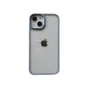 Applicable Apple iPhone 17ProMax Solid Color Case for iPhone 16, 15, 14 - Metal, Transparent, Recessed, Anti-Fall, Women's.