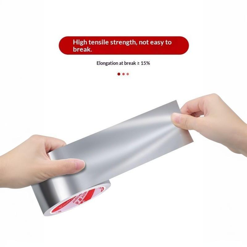 Foil Duct Tape Waterproof Tape Aluminum Foil Tape Patch & Seal Tape, Insulation Adhesive Metal Tapes For Ductwork, Sealing Etc