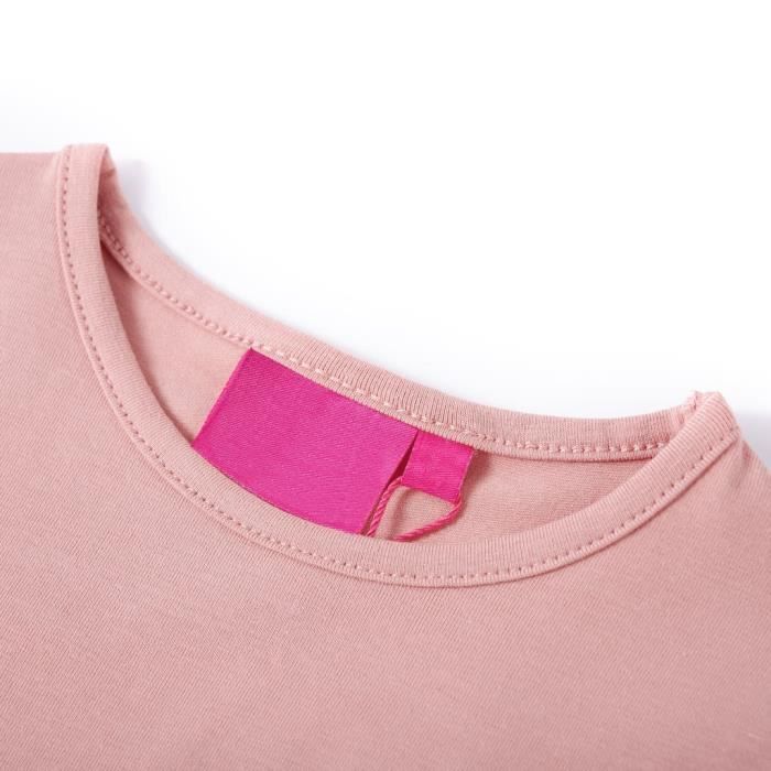 Children's Long-sleeved T-shirt Squirrel Design 2 Colors Available 92-104-116-128-140