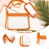 Clear Bag Large Capacity Crossbody for Sporting Events Outdoor Festivals