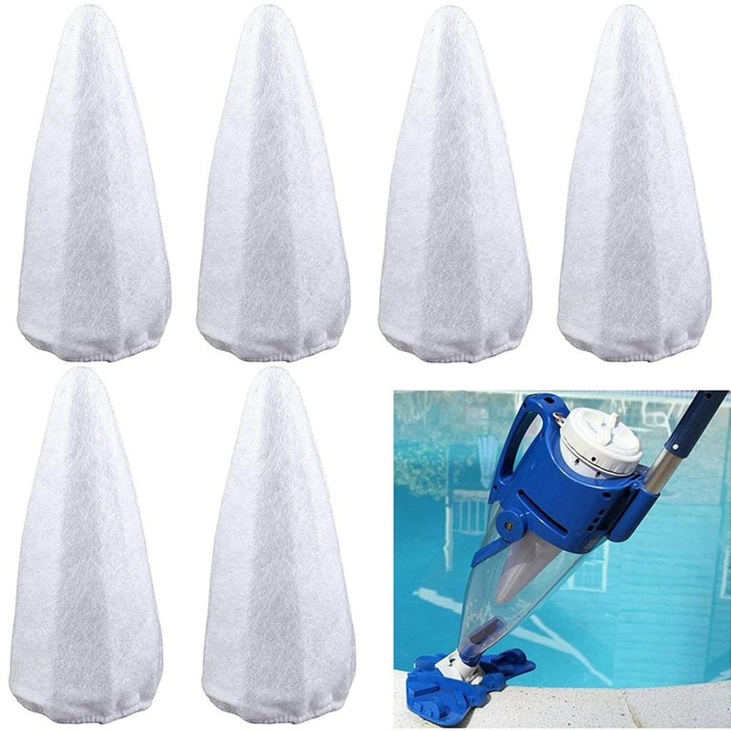 Pool Vacuum Cleaner Filter Cotton Bag Reusable Ultra Fine Replacement Net Pool Cleaning Accessories