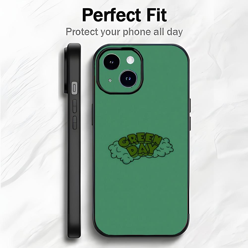 Punk Classic American Band G-Green Day Phone Case Phone Case Soft Packaging Lightweight For iPhone17 16 15 14 13ProMax