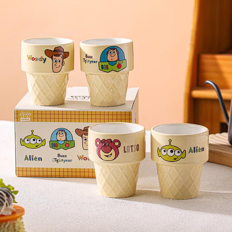 Disney Toy Story Stackable Ceramic Mugs (4-piece set)