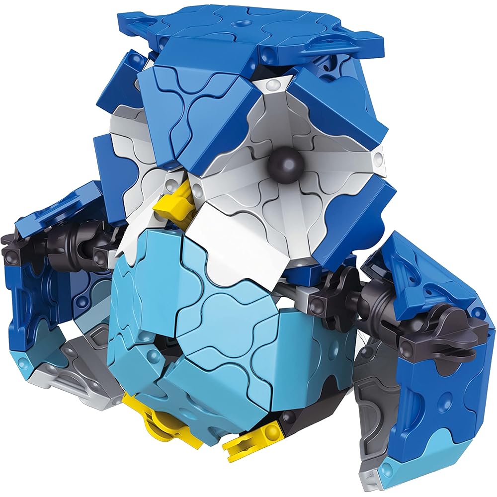 Yoshiritsu LaQ Ball Joint Technique Building Set with Interlocking Pieces and Creative Design