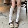 Sun Protection Thin Slouch Socks Breathable Leg Socks Casual Footed Socks  Women