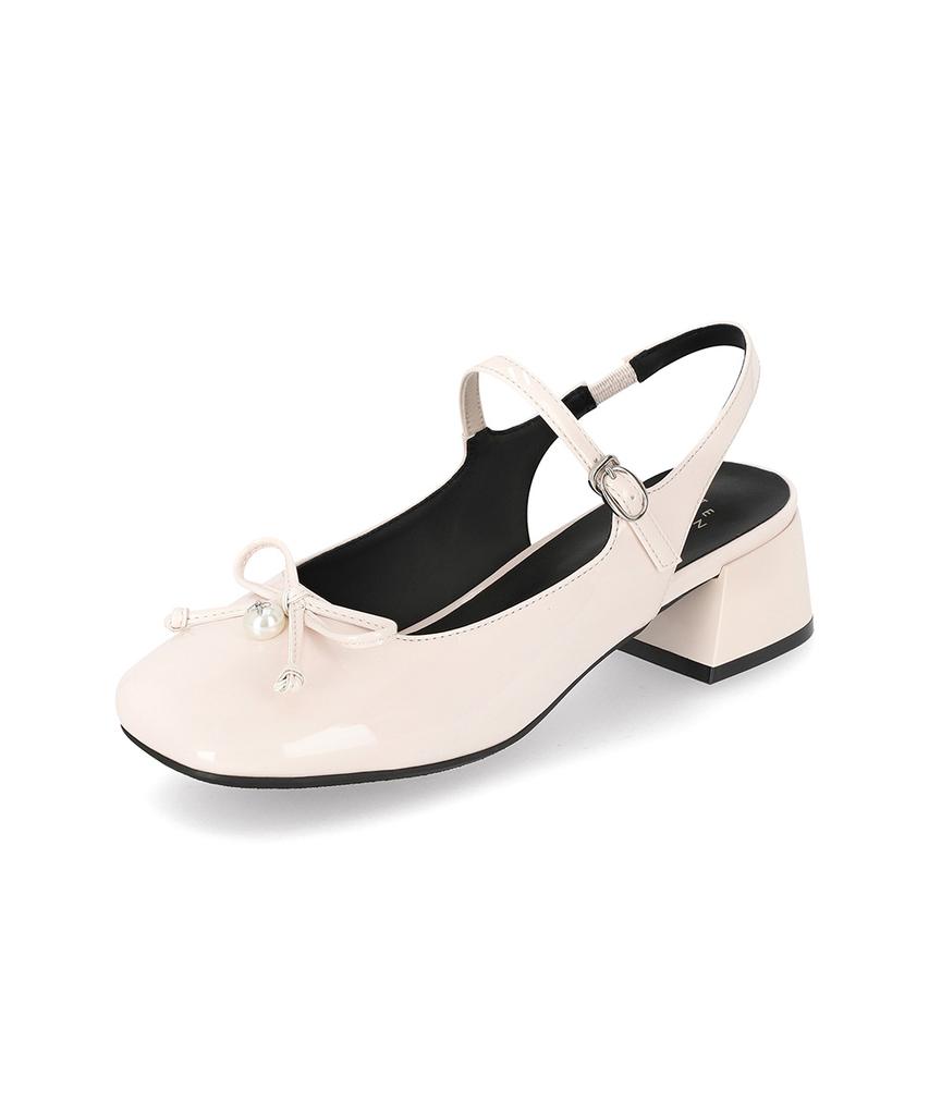 Elcanto Intense Women'S Pearl Ribbon Mary Jane Slingback 4Cm Lcwo29I613