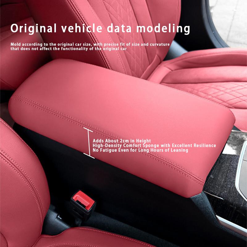 For BMW 3 Series G20 2020-2026 Leather Car Central Control Armrest Box Pad Protective Panel Cover Interior Accessories