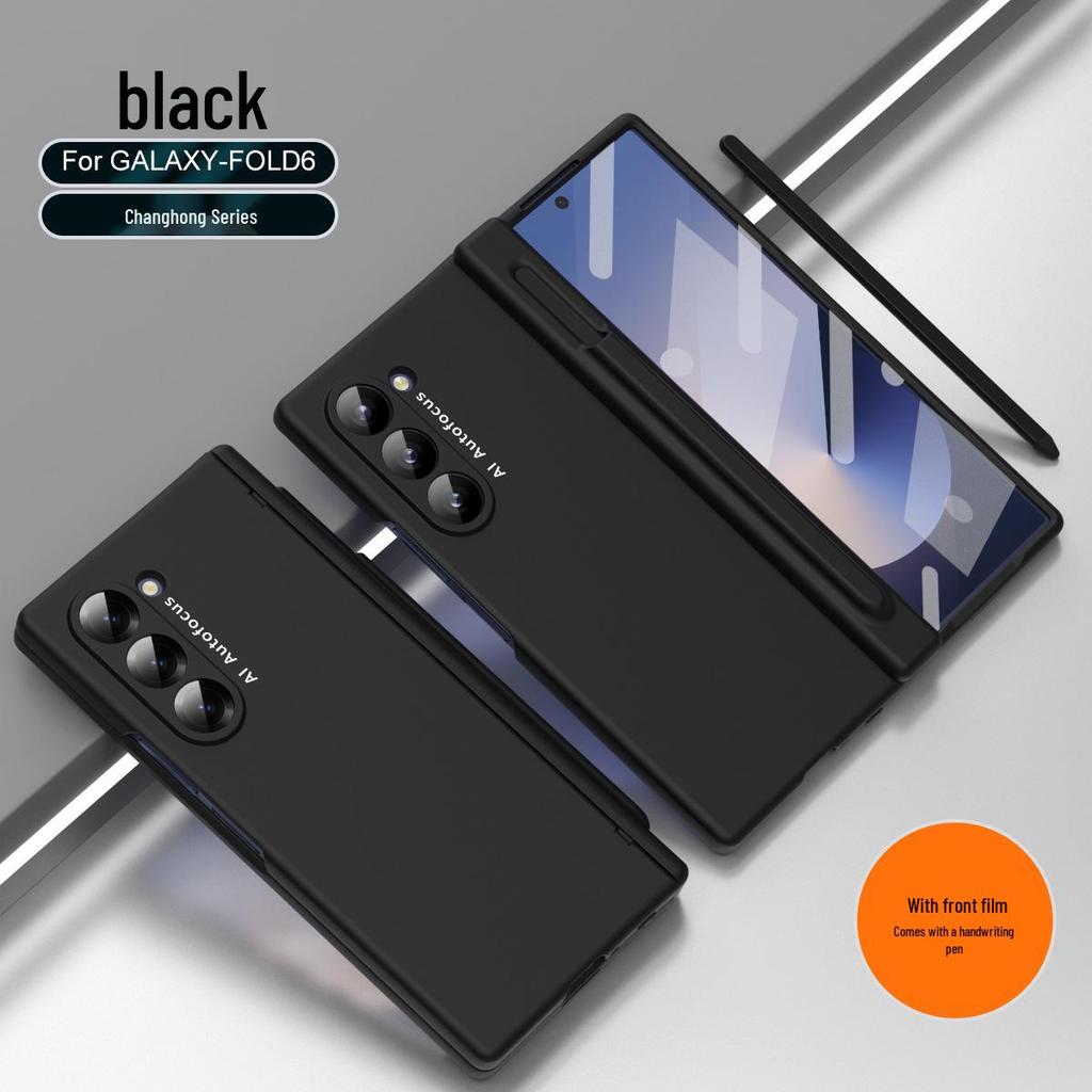 Samsung Z Fold6 Phone Case with Pen Slot & Macaron Hinge Protection