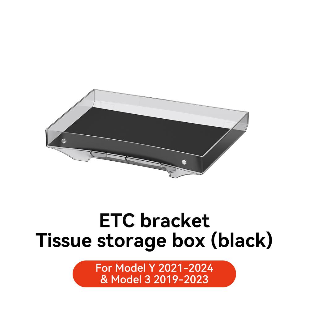 For Tesla Model 3 Y Highland Juniper 2021-2026 Storage Box Hidden Center Console Organizer Tray Magnetic Under Screen Box