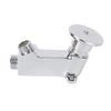 Foot Pedal Valve for Faucet Singe Foot Pedal Water Valve Touchless Pedal Valve for Basin Water Tap Bathroom Basin Faucet Round