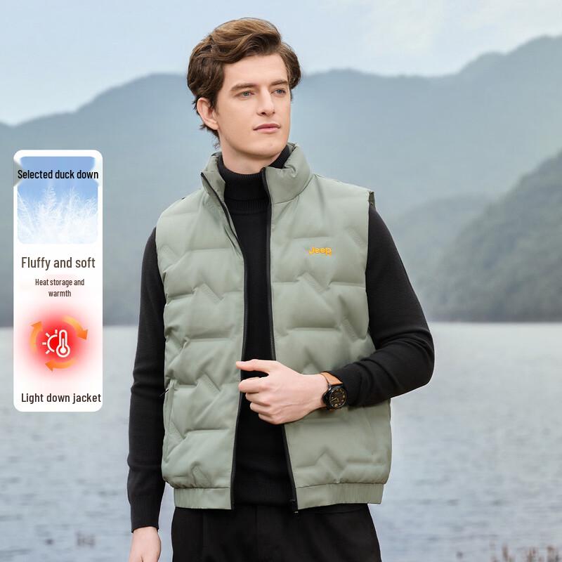 JEEP Men s Outdoor Duck Down Vest 3XL