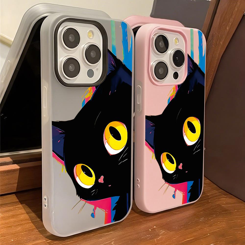 Bemalte Handyhülle für iPhone 15 11 13 14 für 15 16 Pro Max 12 13 16 Pro Niedlich Fasion Lustig Lanyard Handyhülle Neueste Top-Selling-Empfehlungen