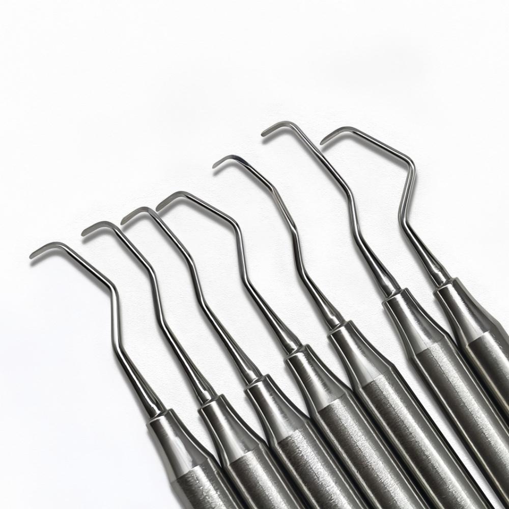 1 stück Dental Professional Gracey Kürette Parodontalen Knochen Küretten Perio Dental Instrument Werkzeug Hand verwenden Dental Zahn Reinigung Scaler
