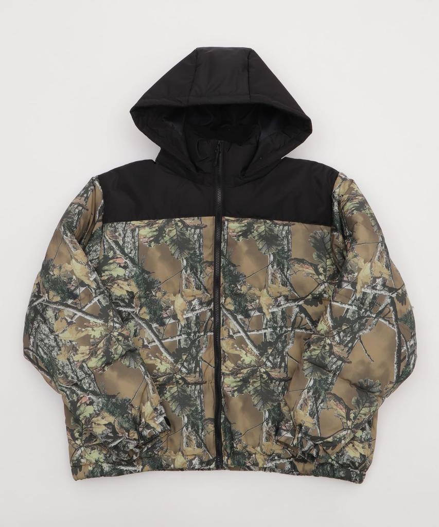 WEGO Unisex Puffer Blouson Winter Korean Size Pattern 1 2-Way Outerwear, Jacket, Functional, Style, Fall/Winter Wear, Gift, Men's, L,