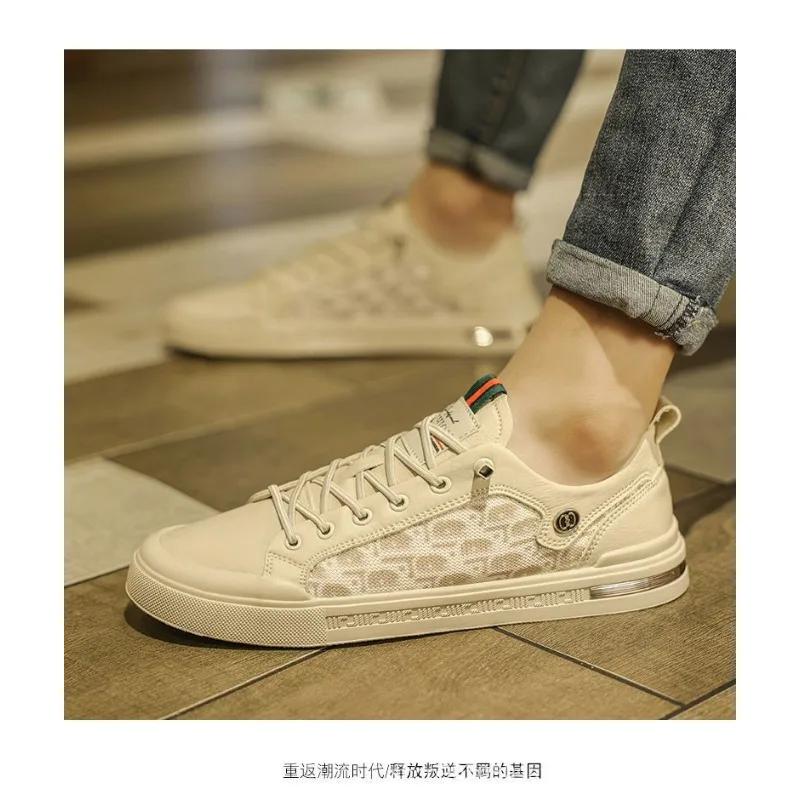 Mens Sneakers Walking Men Casual Shoes Fashion Brand Running Sport Male Man Sneakers Shoes for Men Designer Leather Mens Shoes