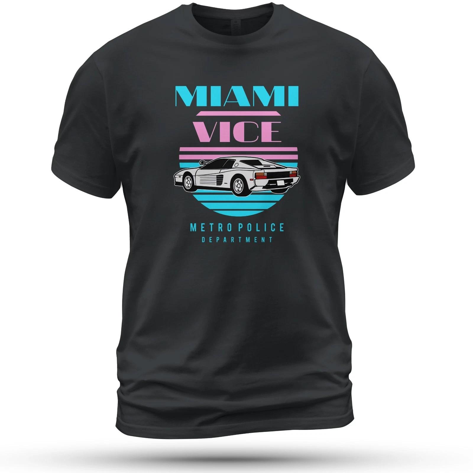 

Miami Vice T-Shirt Funny Size S-5XL Made in USA XL