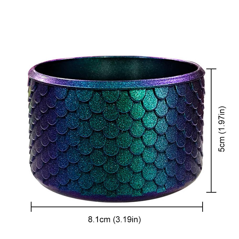 Mermaid Silicone Boot Anti-Slip Water Bottle Boot Sleeve Water Bottles Bottom Sleeve for Stanley 40oz Cup Accessories