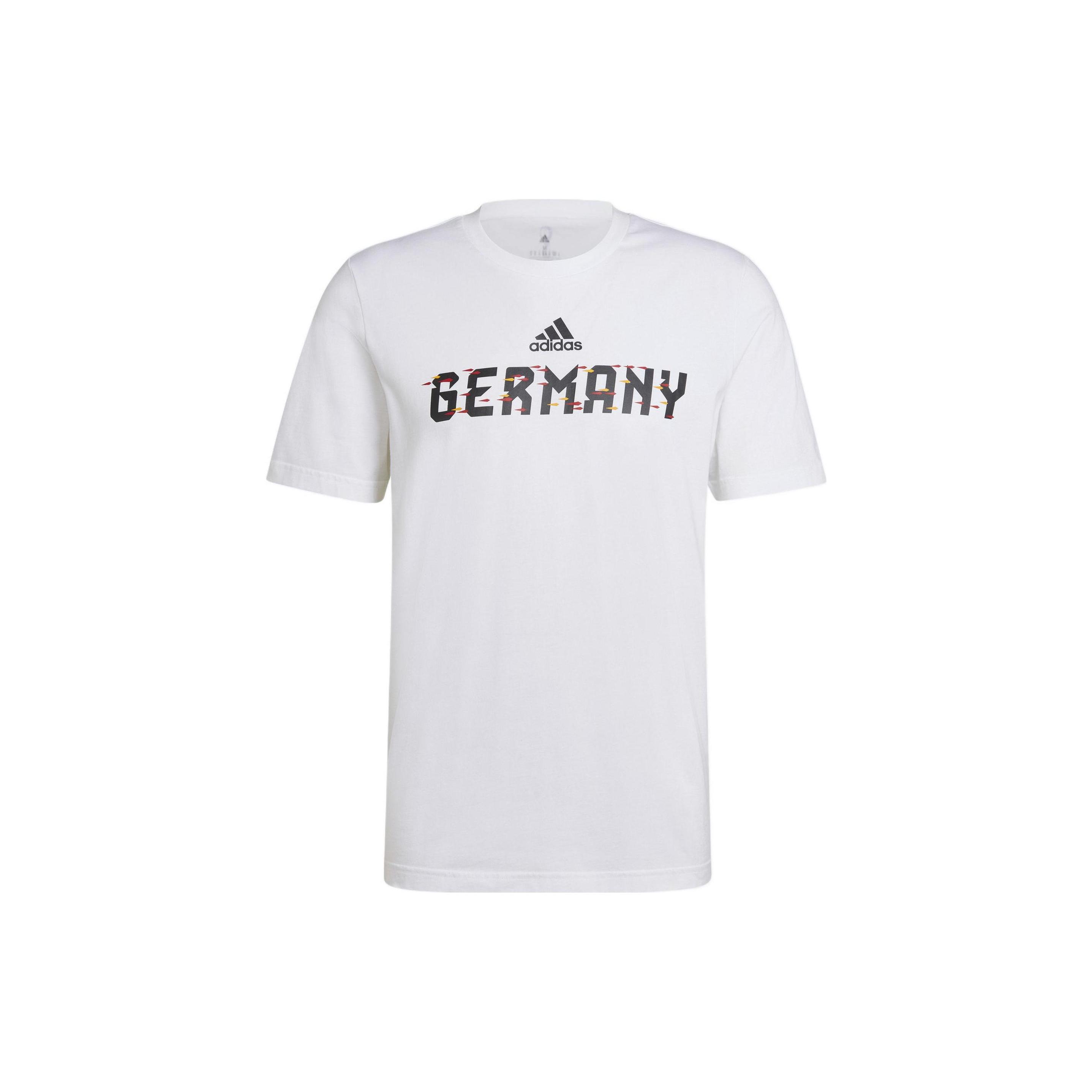 adidas Fifa World Cup 2022 Germany T-Shirt White Men s HD6376 XS