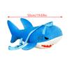 Cute Cartoon Simulation Shark Plush Backpack Soft Stuffed Shark Doll Toys Kawaii Plush Knapsack For Kid Birthday Gifts