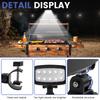 BBQ Grill Light High Brightness Lighting Lamp Heat Resistant LED Flashlight with 10 Light Bead for Outdoor Barbecue Picnic light
