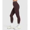 Gymshark Contrast Seamless Leggings Heritage Brown B2c1h Ncnz