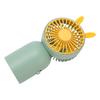 Handheld Mini Fan USB Charging Portable Cartoon Bunny Ears Stable Fan Base Design Small Fan for Outd