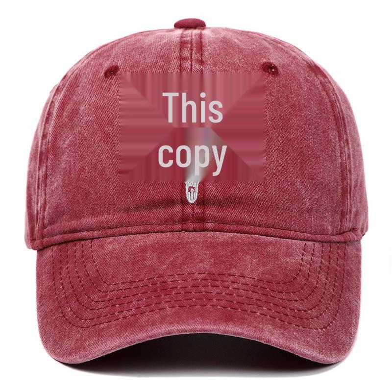 Unisex Fun Embroidered Deer Head Cap - Adjustable, Washable, Non-Deforming Cotton Elk Baseball Hat