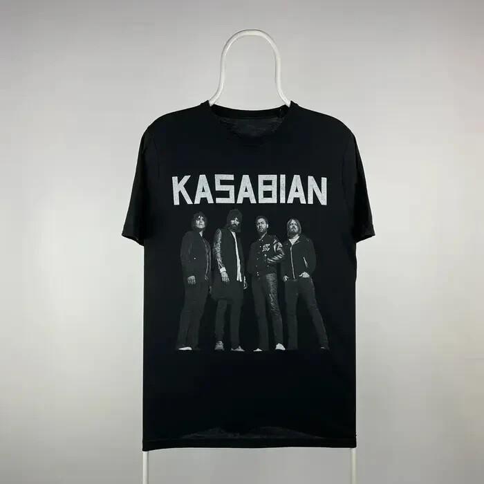

Trend Kasabian Band Black Cotton Shirt Full size S5XL T107 Unisex T-Shirt XXL