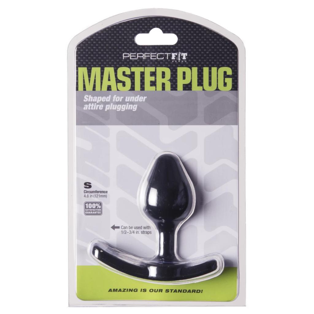 Anal plug - Perfect Fit Strap On Butt Plug Small Black