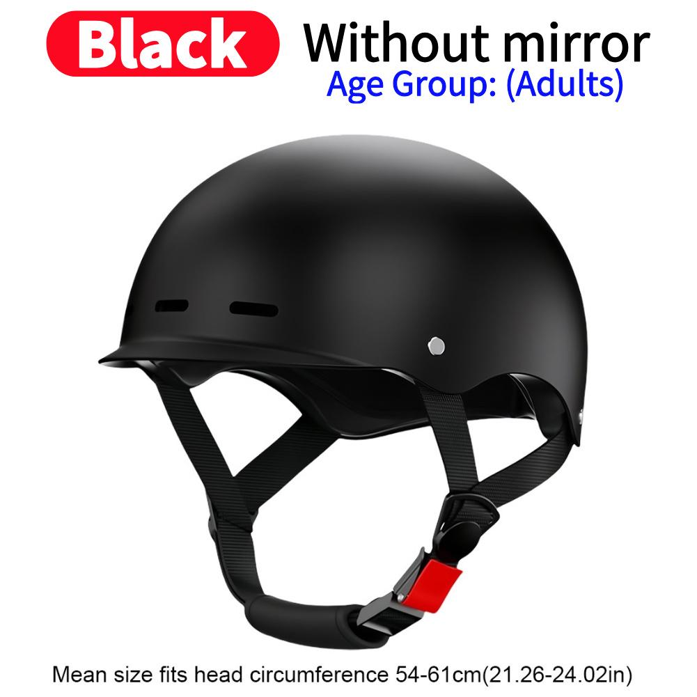 Electric Bike Helmet Lightweight Bicycle Helmet Adjustable Scooter Helmet Breathable Detachable Lining for Summer