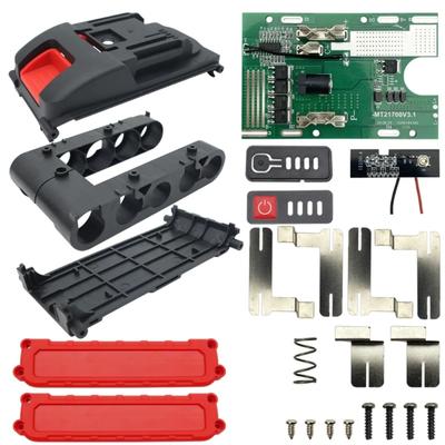 DIY 5x21700 Lithium Batteries Shell Box Kit Featuring Protections Circuit Board For Zhipu,Hongsong Jingmi Power Tool