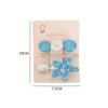 3pcs/Set Glitter Hairpins Ocean Series Princess Headdress New Barrette  Hair Accessories