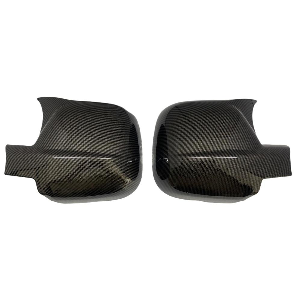 For Citroen Berlingo III Combo E Peugeot Partner II Rifter 2012-2018 Car Side Rearview Mirror Cover Wing Mirror Caps Black
