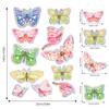 Aike Sun Prism Regenbogen Schmetterling Fensterglas Aufkleber
