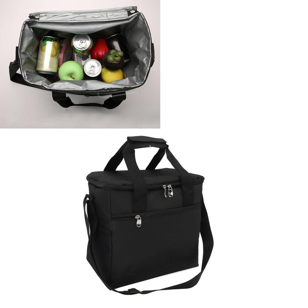 Foldable Cooler 15L Bag, (black)