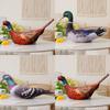 Soft Plush Animal Pillow With Realistic Design Featuring Colorful Rooster Hen And Bird Toys