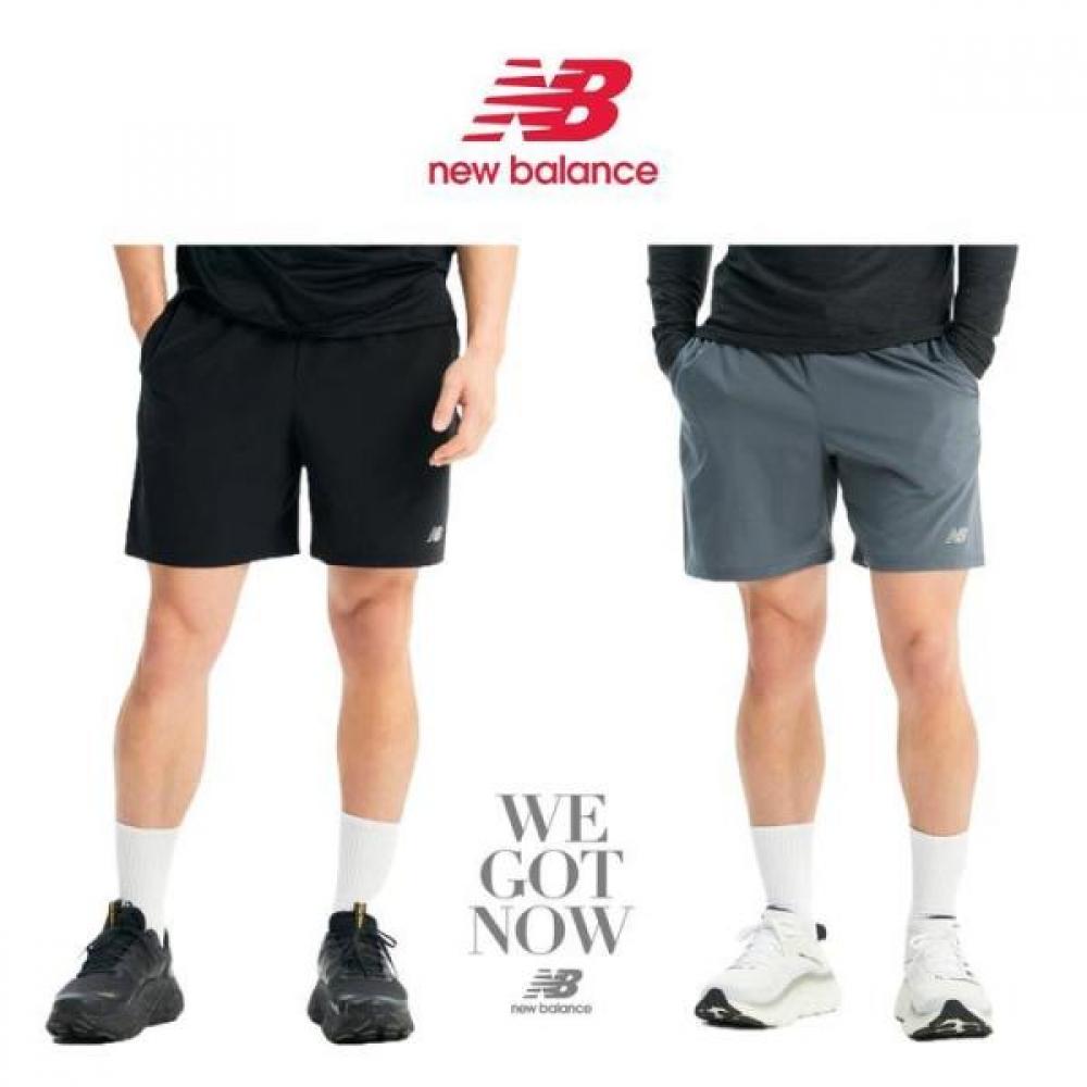 

New Balance Ms41234 Мужские шорты для бега, часть 4.5 Nbnve2p051 Black/80 (M)