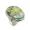 Prehnite Gemstone 925 Steling Silver Jewelry Ring Size 7